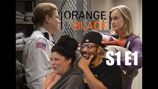 Orange is the New Black S1 E1 quotI wasnt readyquot  REACTION Part 1 [upl. by Ajed832]