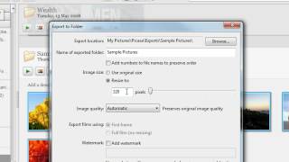 How to Resize Pictures in Picasa [upl. by Iborian]