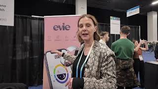 Movano Health Evie Smart Ring at CES 2024 [upl. by Nohtanhoj]