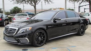 2015 MercedesBenz S65 AMG V12 Biturbo Start Up Exhaust and In Depth Review [upl. by Alarick]