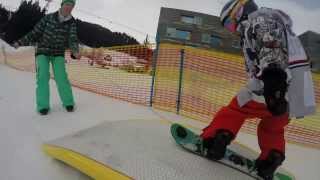 Riglet Park Burton European Open 2014 rocksresort LAAX [upl. by Drareg165]