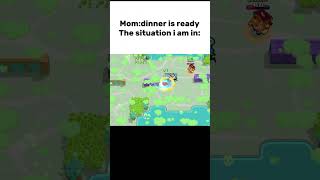 Dinner is always ready in this moment…games brawlstars hardsituation [upl. by Tersina796]