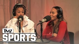 Evelyn Lozada Says Shed Trust Chad Johnson With Her Life  TMZ sports [upl. by Orola]