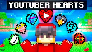 Cash Has YOUTUBER Hearts in Minecraft [upl. by Clawson]