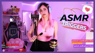 ASMR TRIGGERS para DORMIR 💧 En directo ❤️  stherolive [upl. by Koziarz]