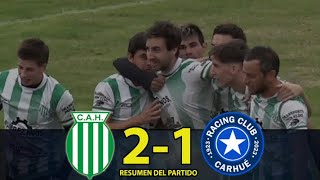 ATLETICO HUANGUELEN vs RACING CLUB  Resumen 21  Fecha 6 Torneo Apertura LIGA REGIONAL de FUTBOL [upl. by Meingolda]