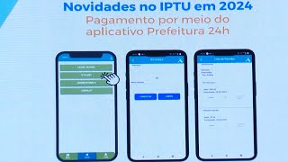 PREFEITURA LANÇA OFICIALMENTE O IPTU 2024 AGORA O CONTRIBUINTE PODERÁ REALIZAR O PAGAMENTO VIA PIX [upl. by Hamer790]