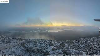 Sunrise Time Lapse ⛅️❄️ ☃️ October 8 2024 City of Hobart  AUSTRALIA [upl. by Kecaj]