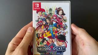 NEOGEO POCKET COLOR SELECTION Vol2  First Edition Nintendo Switch  Unboxing [upl. by Akoyn]