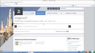 notre Forum wwwistiqamafr  vérité droiture منتديات الاسلام ، الحق و الإستقامة الفرنسية [upl. by Citarella]