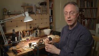 How to Make a Bassoon Reed 4  gouging the cane [upl. by Anitnas581]