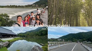 Bamboos everywhere World trip vlog S4 eps 3 Arashiyama [upl. by Akirdnwahs703]