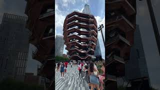 Stunning Vessel Hudson Yards Manhattan New York vessel travel newyork [upl. by Sam828]