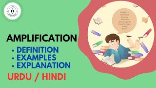 What is Amplification Rhetorical Device Explain in Hindi  Urdu [upl. by Redford]