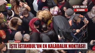 İşte İstanbulun en kalabalık noktası [upl. by Elatan]