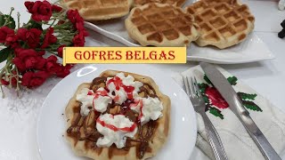 GOFRES BELGAS en Monsieur Cuisine ConnectPlusThermomixMamboLA MEJOR RECETA DE GOFRES AUTÉNTICOS [upl. by Tammara249]