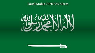 EAS Alarm YouTube  Saudi Arabia 2020 EAS Alarm Radio Sound [upl. by Tennes]