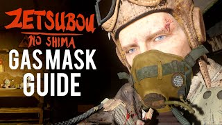 Zetsubou no Shima Gas Mask Guide  No More Spores BO3 Zombies [upl. by Edik]