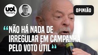 Tales Lula faz campanha pelo voto útil ao incluir artistas e não há irregularidade nisso [upl. by Crompton]