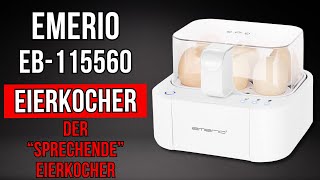 Der beste Eierkocher 2024 Der Emerio sprechende Eierkocher im Review [upl. by Amihsat660]