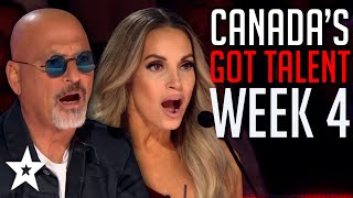 Canadas Got Talent 2023  Week 4 BEST AUDITIONS  Got Talent Global [upl. by Sakovich]