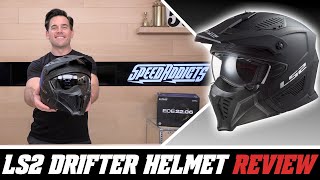 LS2 Drifter Helmet Review at SpeedAddictscom [upl. by Theda]