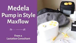 How to Use Medela Pump In Style with MaxFlow Technology Breast Pump [upl. by Stalker526]