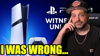 I Was Wrong About The PS5 Pro [upl. by Hoover897]