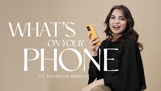 Dananeer Reveals The Most Famous Person On Her Contact List  What’s On Your Phone  Mashion X Oppo [upl. by Erich]