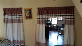 How to make home curtains yourself  sinhala [upl. by Jilleen]