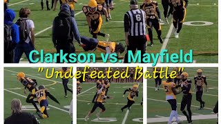 Clarkson Secondary vs Mayfield Secondary  ROPSSAA Tier 2 Senior Boys Football  October 17th 2023 [upl. by Lenee]