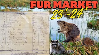 Fur Market Report December 23 24 [upl. by Denbrook721]