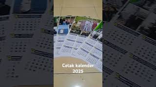 Cetak kalender 2025 [upl. by Grady]