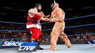 The New Day vs Rusev amp Aiden English SmackDown LIVE Dec 19 2017 [upl. by Gerrit]