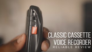 Philips Classic Cassette Dictaphone and Voice Recorder Review and How to Use [upl. by Ialda521]