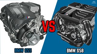 BMW S55 vs S58 Battle of the M Engines [upl. by Elephus]