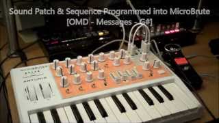 Arturia Microbrute SE  Volca Beats  Volca Bass  OMD  Messages Micro Banshee [upl. by Jolyn]