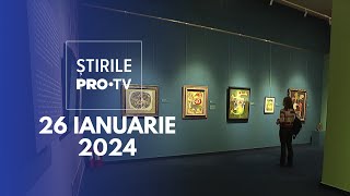 Știrile PRO TV  26 Ianuarie 2024 [upl. by Anwahsar]