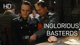 Inglorious Basterds  Bar Scene  Quentin Tarantino  HD [upl. by Nolana703]