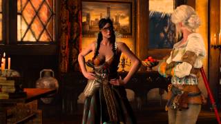 Witcher 3  The Sunstone CINEMATICS of the beginning [upl. by Drofkcor]