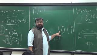 Lecture 1 Part 1 Combinatorial Analysis Binomial and Multinomial coefficients and formulas [upl. by Assirram]