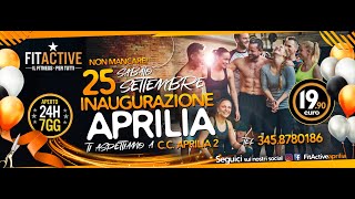 💥 INAUGURAZIONE FitActive APRILIA 💥 [upl. by Beck]