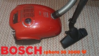 BOSCH sphera 30 2000 w ELEKTRİKLİ SÜPÜRGE KULLANICI DENEYİMİ [upl. by Digdirb921]