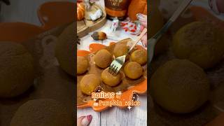 Bolitas de pumpkin spice 🍂 receta postres [upl. by Eiluj]