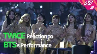 Reaction Cam TWICE트와이스 Reaction to BTS방탄소년단 l 2019MAMA x M2 [upl. by Lzeil]