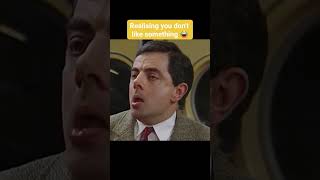 Mr Bean just cant hide it 😂  Mr Bean shorts [upl. by Ahsieka]