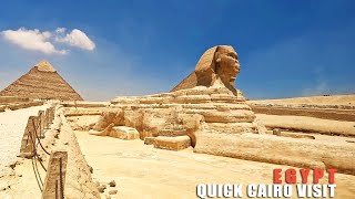 Egypt Cairo visit pyramids sphinx museum Nile cruiseمصر القاهرة الأهرامات، أبو الهول، المتحف، [upl. by Imhsar]