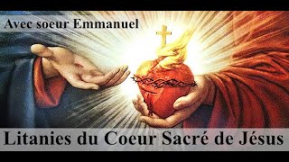 Litanies du Sacré Coeur de Jesus [upl. by Ayaet]