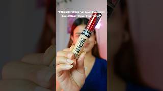 THE ULTIMATE CONCEALER TEST LOreal Infallible vs Imperfections makeup explore exploremore [upl. by Adebayo277]