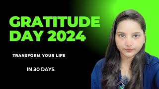 क्या होता है यह Gratitude day  lets know about it😊gratitudereletionshiptips ucanask [upl. by Woodward]